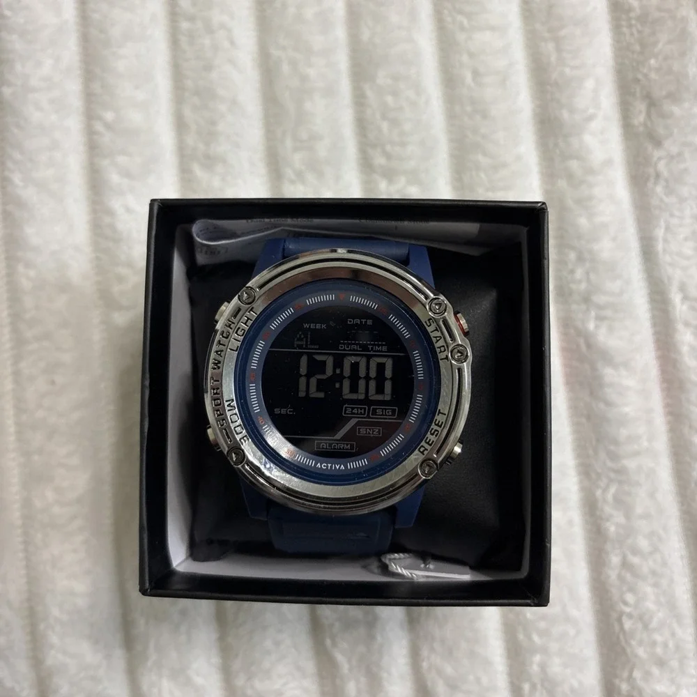 Activa By Invicta - Voyager Of Time Men's Digital Watch - 52mm - (ACW8125-004)